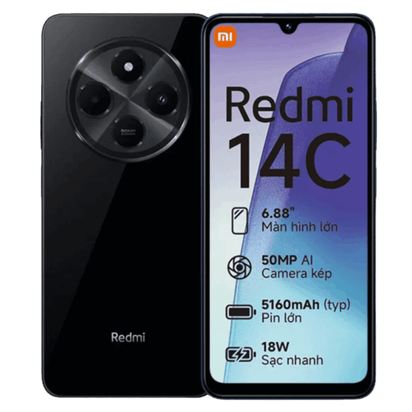 XIAOMI 14C DUAL SIM 128GB+4GB RAM