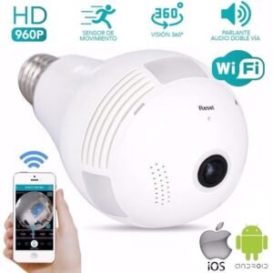 CAMARA IP 360° EXTERNA TIPO FOCO